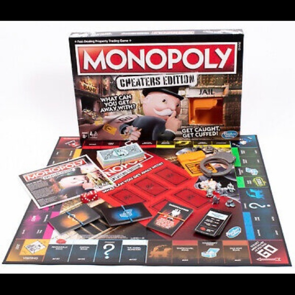 Brand new Monopoly cheaters edition